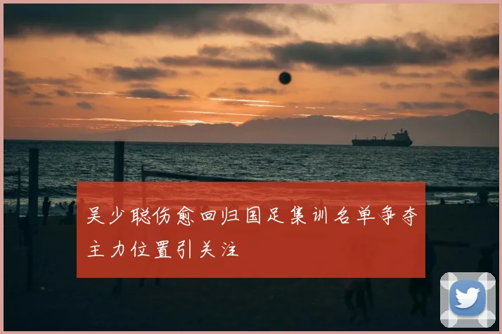 吴少聪伤愈回归国足集训名单争夺主力位置引关注